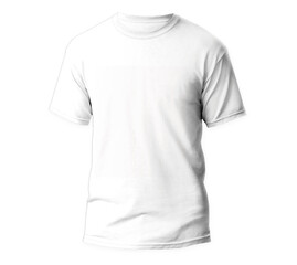 white t shirt png isolated white background 