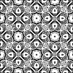 Dashes lines. Grunge texture. Black and white pattern. Abstract background for web page, textures, card, poster, fabric, textile.