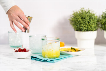 Sunset cocktail