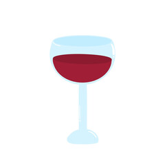 glass of red wine