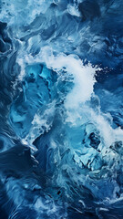 Abstract ocean wallpaper