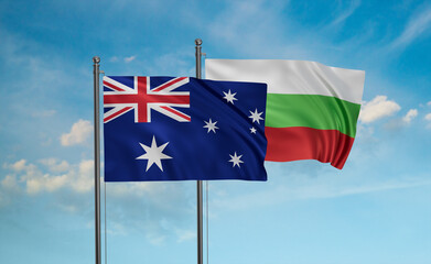 Fototapeta premium Bulgaria flag