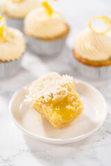 Lemon cupcakes