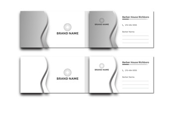 Business card design, Clean professional business card template, visiting card, abstract business card template .