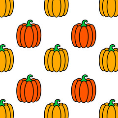 Pumpkin repeat pattern
