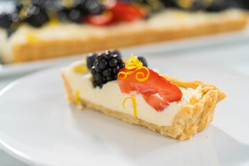 Mascarpone tart