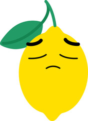 Guilty Lemon Face Close Eye