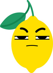 Annoyed Lemon Face