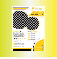 Corporate Business Brochure Flyer Design Template In A4 Size. Vector EPS10.