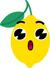 Lemon Face Over Oh