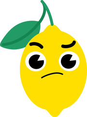 Lemon Face Confused Thinking