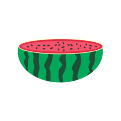 watermelon vector illustration