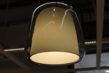 Ceiling lamp to illuminate the room at night.