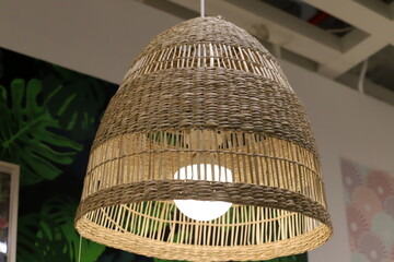 Ceiling lamp to illuminate the room at night.