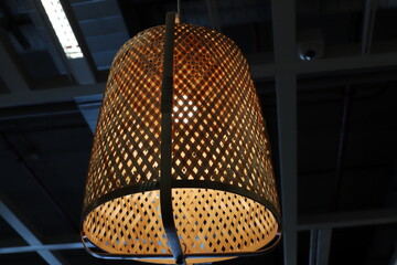 Ceiling lamp to illuminate the room at night.