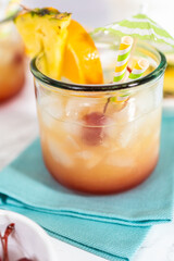 Sunset cocktail