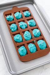 Mini mermaid chocolate bars