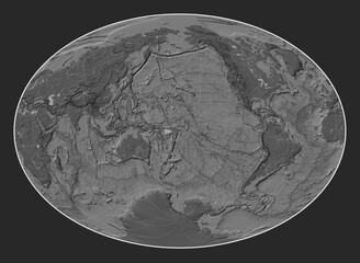 Balmoral Reef tectonic plate. Bilevel. Fahey Oblique. Boundaries