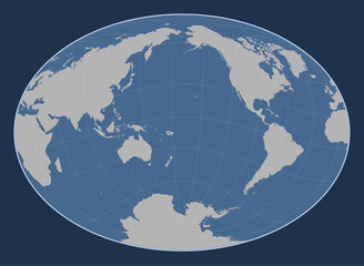 Balmoral Reef tectonic plate. Contour. Fahey Oblique.
