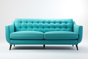 Couch, Modern and Isolated.
