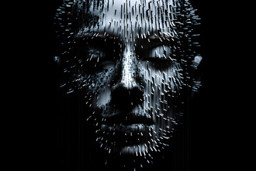 Künstliche Intelligenz - Generative AI - obrazy, fototapety, plakaty