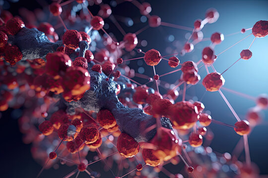Molecular Visuals: Showcasing the Intricacies of Complex Chemical Compounds Created with Generative AI	