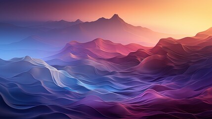 Stunning Minimalist Gradient Backgrounds for Digital Devices: High-Quality Wallpapers for iPhone, Android, MacBook, Desktop, Tablet, and Windows. Generative AI