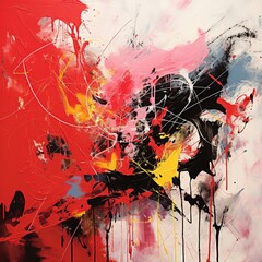 Vibrant and Expressive Abstract Wall Art