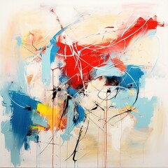 Vibrant and Expressive Abstract Wall Art