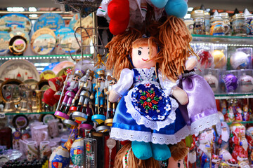  Souvenir toys and dolls for sale in Budapest, Hungary