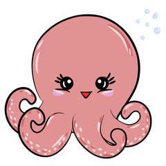 Pink Octopus