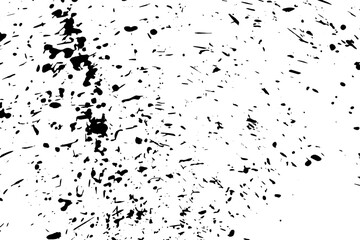 Rustic cracked vector texture with many cracks and scratches. Abstract background. Broken and damaged surface. Aged backdrop. Vector graphic illustration with transparent white. EPS10.