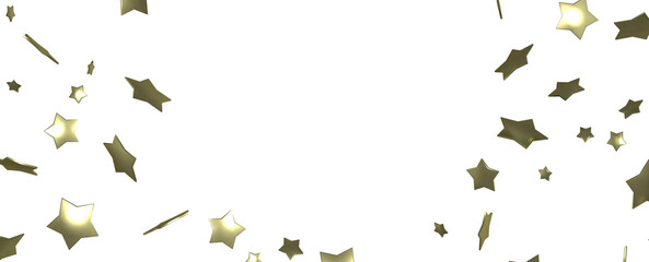 Stars - Glossy 3D Christmas star icon. Design element for holidays. -