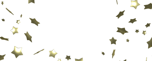 Stars - Glossy 3D Christmas star icon. Design element for holidays. -