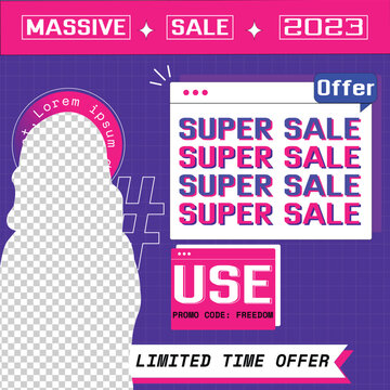 Unleash the Power of Stunning Social Media Banner Design for Flash Sales