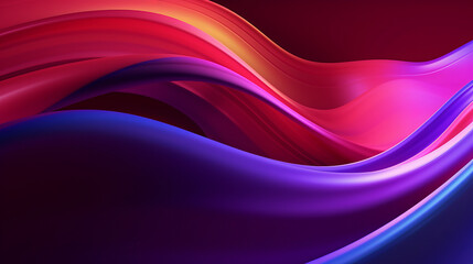 Fototapeta premium An abstract background with vibrant wavy lines