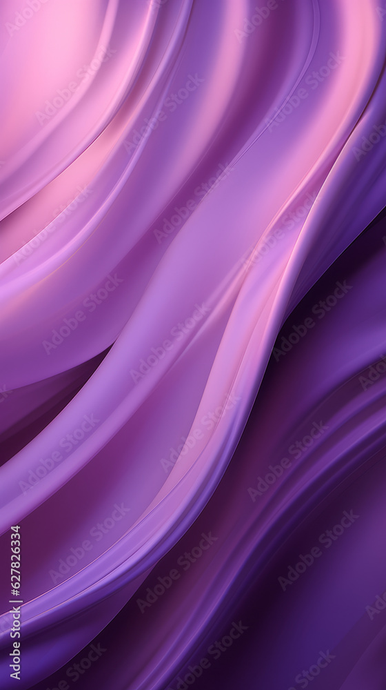 Poster an abstract purple background with wavy lines