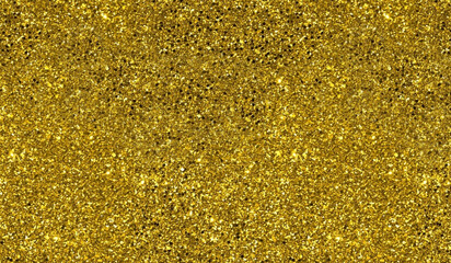 Gold glitter Background. sparkles of golden plate texture background
