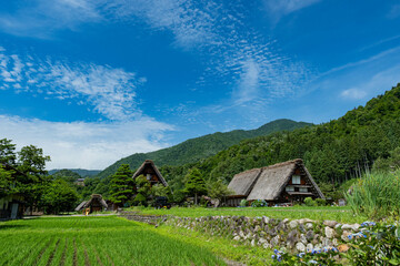 合掌造りの古民家