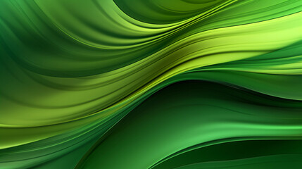 Fototapeta premium Abstract organic green lines as wallpaper