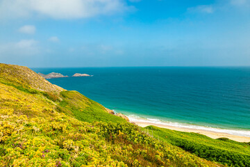 Unterwegs in der wunderschönen Bretagne am Cap d'Erqui - Erquy - Frankreich