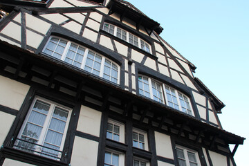 Obraz premium half-timbered house in strasbourg in alsace (france)