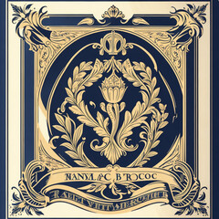 background with ornament