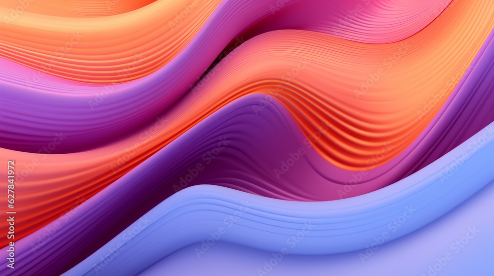 Aufkleber a vibrant and dynamic abstract background with flowing and curving lines