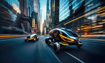 Future of urban transportation in the city, Public aerial transportation, Passenger Autonomous Vehicle concept