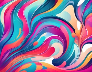 abstract colorful background texture, waves pattern