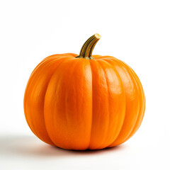 pumpkin isolated on white background, generated by ai