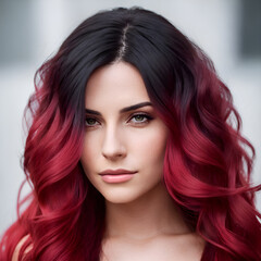 Fototapeta premium Professional hairstyle