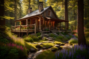 house in the forest