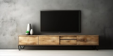 Television in room, generative Ai